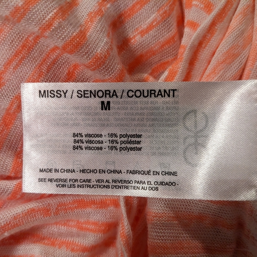 5/$25 Nine West Stripped Shirt - Picture 6 of 6